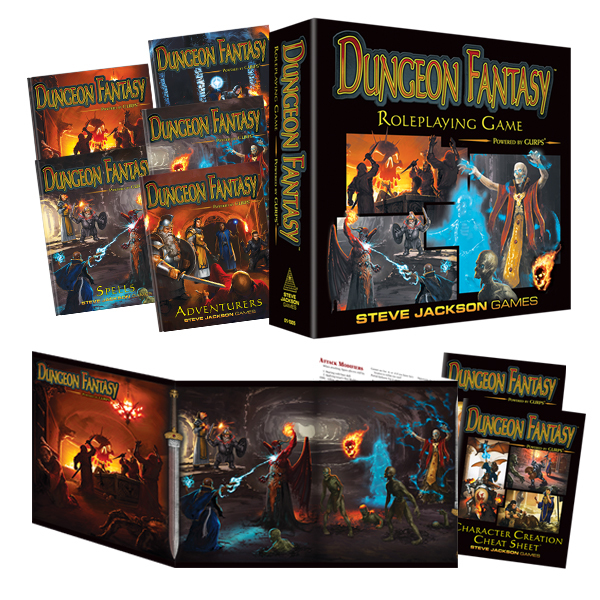 Product Image for the Dungeon Fantasy Roleplaying Game